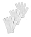 Exfoliating Bath Shower Gloves, Deep Body Scrub Mitt Removes Dead Skin, Stimulates Circulation, Firms Skin, Reduces Wrinkles, Scars, Cellulite and Stretch Marks. 3 Pairs, By Christina Moss Naturals.