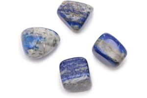 LA SPHÈRE GUÉRISSEUSE Lapis Lazuli Pierre Roulée Cubique de 2 à 3 cm, 1 Unité