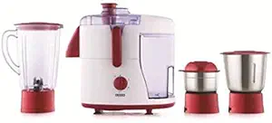 Usha JM - 500XJ3 JM-500XJ3 500 Juicer Mixer Grinder (Red, 3 Jars, Pack of 1)