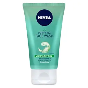 NIVEA Women Purifying Face Wash, for Oily Skin, 150 ml