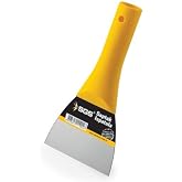 SGS Saptak Ispatula, Plastik Saplı, &Ccedil;elik Bı&ccedil;aklı, Profesyonel Boya ve Sıva Spatulası (8 MM)