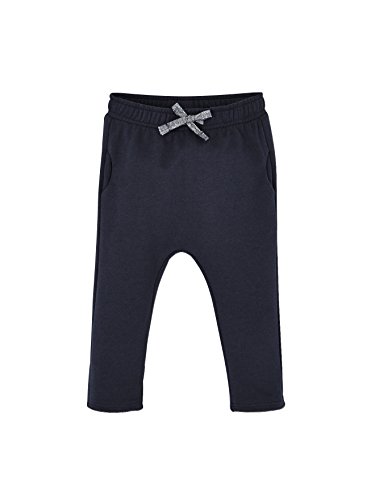 Vertbaudet Pantalon en Molleton bébé Fille Style Casual Marine grisé 6M - 67CM