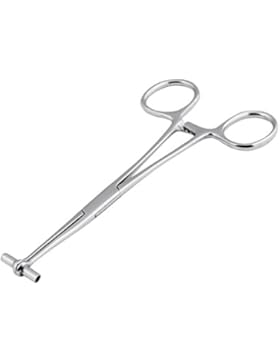 PiercingJ 316L Chirurgenstahl 316L Septum Piercing Zange Werkzeug für Zungenpiercing Zunge Piercing