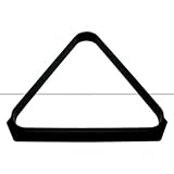 Triangle En Plastique Noir Pour 15 Billes De Billard - Format Standard 2 Pouces (50,8 Mm)