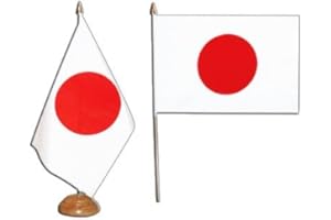 Flaggenfritze Tischflagge/Tischfahne Japan + gratis Aufkleber