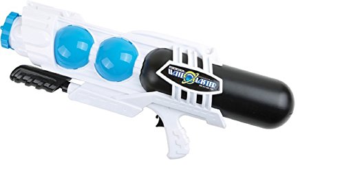 Preisvergleich Produktbild Wasserpistole Wassergewehr Spritzpistolebereit für eine Wasserschlacht oder eine frische Abkühlung Dann ist dieses Wassergewehr das Richtige Wassertank: ca. 0,6 Liter Spritzt bis zu 5 Meter weit Ausgestattet mit Wassertank und Kompressionspumpe im futuristischen Design erlangt die Wasserschlacht mit der Wasserpistole neue Dimensionen!