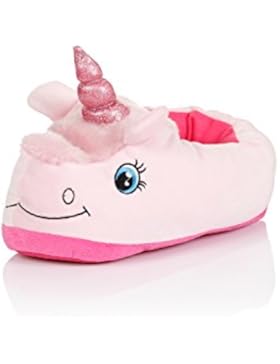 Unisex Tierhausschuhe aus Plüsch - Kinder & Erwachsene