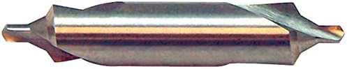 KEO 17480 Cobalt Steel Type B Combined Drill and Countersink, Uncoated (Bright) Finish, 60 Degree Point Angle, Round Shank, 8.00mm Body Diameter, 2.00mm Point Diameter