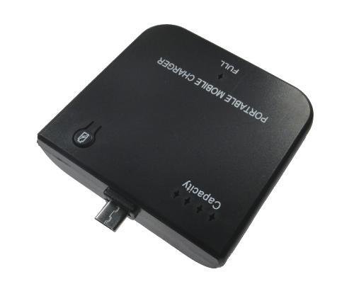 Externer Notfall Zusatz Akku accu Lader Ladegerät Micro USB 1900mAh für Samsung Galaxy A3 A5 A7 Ace 4 LTE Alpha Core 2 Note 4 Edge S Duos 3 S4 Value Edition S6 - 2