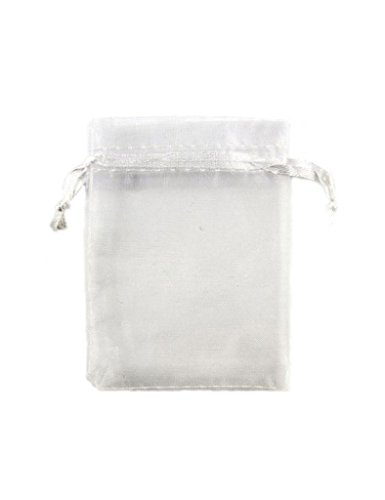 Preisvergleich Produktbild Zacoo 20 Stk. Hochzeit Organza Beutel 20x15cm Weiß