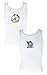 Pack of 2 Disney Mickey Mouse Cotton Vests - Blue Shield 2-3 Years
