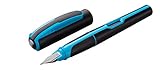 Pelikan 801263 Füllhalter Style Neon, Feder M, blau