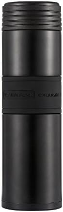 Stainless Steel Water Bottle, landnics 450ML BPA-Free Double Wall Vacuum Flask 360 ° Leak Proof Insulated Water Bottle keeps Hot and Cold Drinks thermos for Outdoor Sports Camping Hiking Cycling