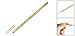 Black Tip Leopard Prints Eyeliner Pens Pencils Makeup Tool Gold Tone Brown