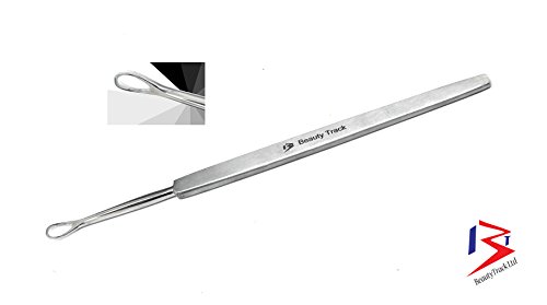 Professional Ear Wax Cleaner, Ear Pick + Top Quality - Surgical Grade Stainless Steel Tools - Kids Ear Wax Remover Cleaner - solid ear wax cleaner, Wax Remover - 14cm Long Q Tips