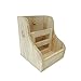 Produktbild Ingeniously Hay Feeder 2 In 1 Hay Rack Reduzieren Timothy Alfalfa Oat Hay Waste Geeignet für Kaninchen Meerschweinchen Chinchilla Hamster Zubehör Schüssel, die leicht mit dem Käfig verbunden sind