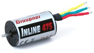 Preisvergleich Produktbild Graupner 6606 - Inline 475 11.1 V Brushless Motor