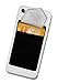 Produktbild Cardsock - Wiederverwendbarer Handy Kartenhalter, Kartenfach, Kartenetui - Smartphone Wallet für Kreditkarten & Bargeld mit Verschluss in schwarz