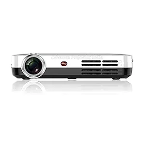 Play Latest True 3D Active 4k 7500 Lumens Ultra HD Sharp Bright DLP Mini Portable Projector For Entertainment or Education Purpose with Playtm Warranty| Multi-coated optical LED lens| Android 6.0 OS| Bluetooth 5G WIFI| 3840 x 2160 High Definition Resolution |DC in power interface |USB |HDMI USB |Wired network access | Headphone output, audio output|