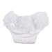 Baby Diaper - TOOGOO(R) White Baby Girl Ruffle Bloomers Panties Diaper Cover Image S