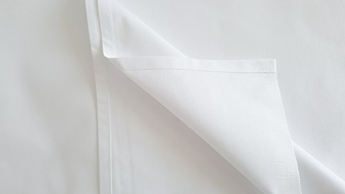 Bettlaken-Haustuch-Betttuch-Tischdecke Ohne Gummizug 4 Diverse Größen 150g/m2(2) (200×220 cm) - 7