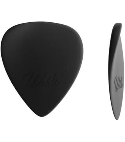 Plettri Plick The Pick Cerry Rosso Perla 0,6 Mm – Set Da 3, Morbidi E Brillanti Per Chitarra Acustica Ed Elettrica