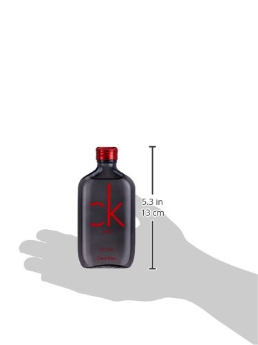 Calvin Klein CK One Red Edition for him male / man, Eau de Toilette Vaporisateur / Spray 100 ml, 1er Pack (1 x 100 ml) - 6