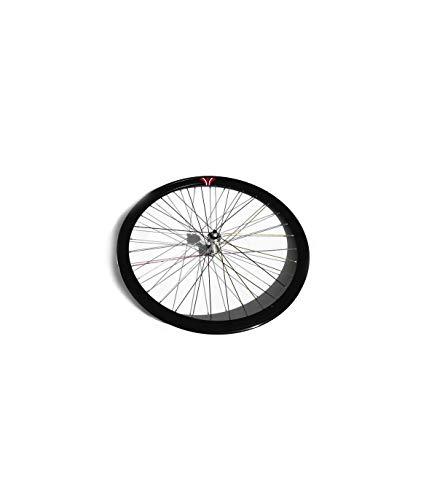 Riscko 004l Rueda Trasera Bicicleta Personalizada Fixie Talla L Negro