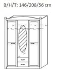 rauch Komplett-Kinderzimmer Lilly, 3-teilig - 2