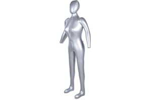 COOKIBLEND Aufblasbare Schaufensterpuppe, weiblich, 165 cm, Ganzkörpermodell, Torso, PVC-Unterwäsche, Schaufensterpuppe, weibliche Schaufensterpuppe, Ganzkörper-Modell