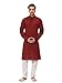 A.B.C. Garments Maroon South Cotton Kurta Pyjama Set for Men RS.999.00