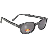 X-KD's 10019 - Grigio Polarizzati - Montatura nera opaca - Occhiali da sole