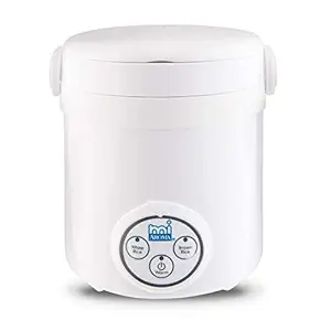 Aroma Housewares Mi 3-Cup, Cooked, 1.5-Cup Uncooked Digital Cool Touch Mini Rice Cooker (White)