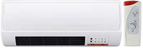 Jocel NSBK-200WS2 Calentador cerámico de pared, 2000 W, Blanco