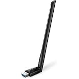TP-Link USB WiFi Adapter for Desktop PC, AC1300Mbps USB 3.0 WiFi Dual Band Network Adapter with 2.4GHz/5GHz High Gain Antenna