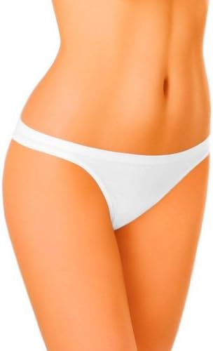 Womens Light Elastic Antibacterial Tanga Knickers Panties Underwear black s