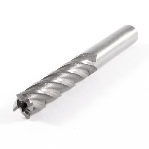 Grau 12 mm x 12 mm x 53 mm x 110 mm 4 Flöten hss-al Schaftfräser Fräser Set