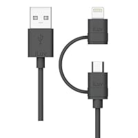 Iluv Cable For Apple And Android Devices Black, 0.9 Meter, Icb267Blk