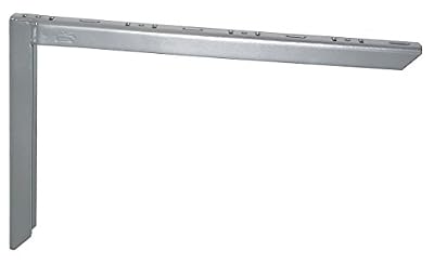 Element System 18133-00164 Heavy Console optimale pour Poids élevés 250 x 400 mm Alu Blanc 2 pièces