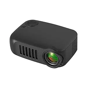 Belity Mini USB Projector Portable LCD Display Video Projector for Cartoon Movies Small Pocket Home Phone Projector for Home Theater Outdoor Movies Projector with Laptop HD USB Interfaces