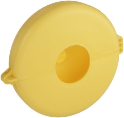 North Safety V-Safe Wheel Valve Lockout, Blue, 5" - 6-1/2" Valve Diameter (Pack of 1)