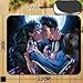 Produktbild Superman Kissing Wonder Woman rutschfeste Gaming Mauspad für optische Laser-Maus