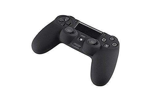 Preisvergleich Produktbild PlayStation 4 Schutzhülle schwarz für Dualshock 4 Controller Skin