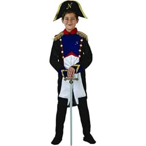 Atosa-39956 Disfraz Napoleón, Color Azul, 3 a 4 años (39956)
