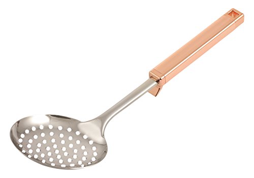Galileo Casa Chic Schaumlöffel, Edelstahl, Kupfer, 36 x 11.3 x 4 cm