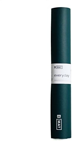 B YOGA Everyday 4mm B Mat, 100% Rubber High Performance Super Grip Non Slip OEKOTex Certified - for Yoga, Pilates, Workout and Floor Exercises, 71" or 85"