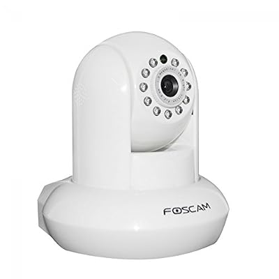 FOSCAM FI9821EP Camera IP Motorise HD POE LAN PC et MAC SD WHITE