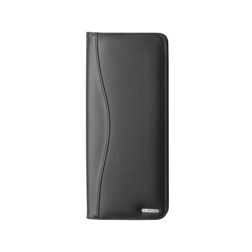 Herlitz - Tarjetero para 128 tarjetas color negro