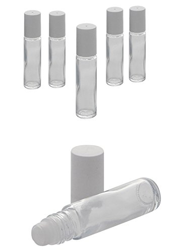 Glas Deostick zu 10ml, Kosmetex Deo-Roller zum selbst Befüllen, 10× 10ml - 2
