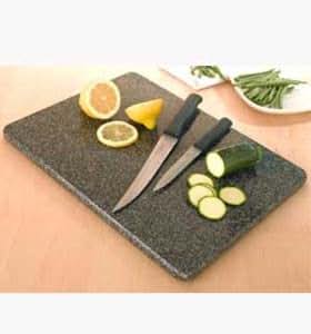 solid granite chopping board